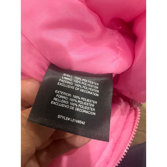 London Fog Pink Girls Snow Bib Overalls S/4 Polyester Material Winter Wear - Picture 4 of 8